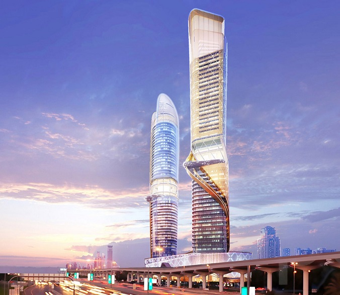 Meet the stunning architecture of Dubai’s Hotel and Tower luxxu blog rosemont hotel and residences