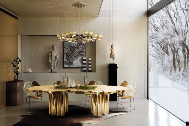 Luxurious suspension lamps for your dining room brabbu