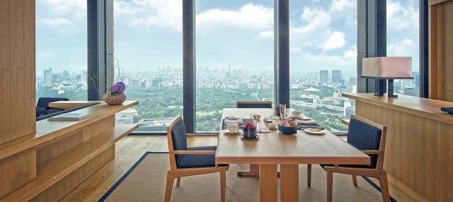 Find the most luxurious Hotel Suites in Tokyo aman suite