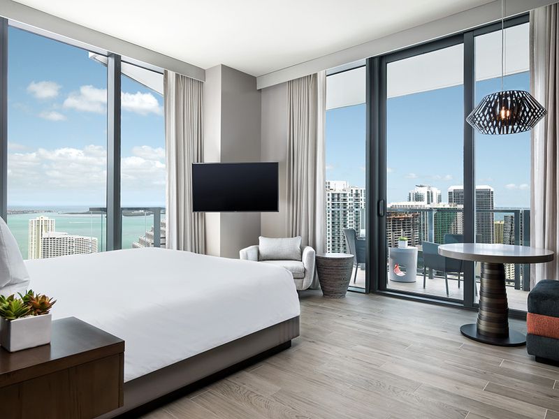 Take a first look at the new Luxury Hotel Complex in Miami bedroom