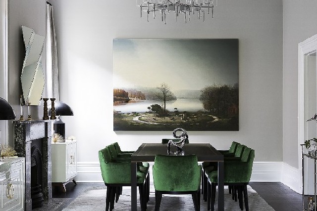 Take a look at Luxury East House by Brendan Wong Design dining room