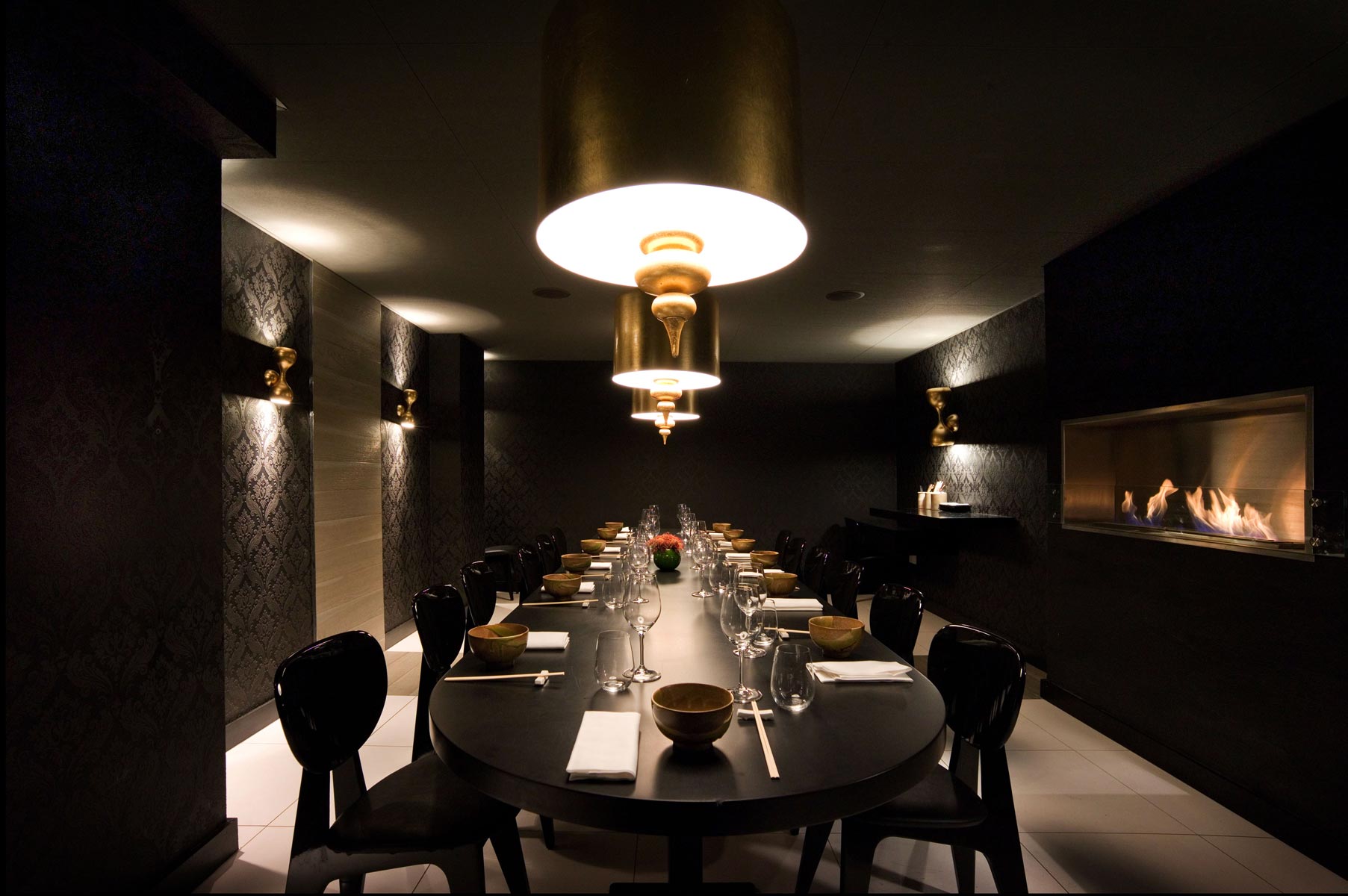 Kelly Hoppen projects Eight Over Eight Restaurant London