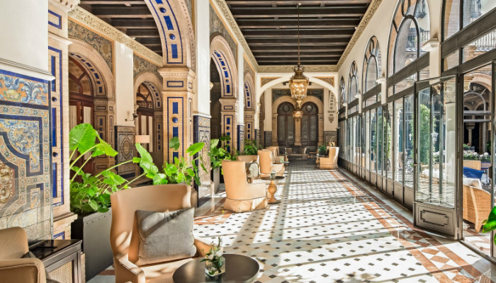 Hotel Alfonso XIII of Seville was renovated - luxury hotel