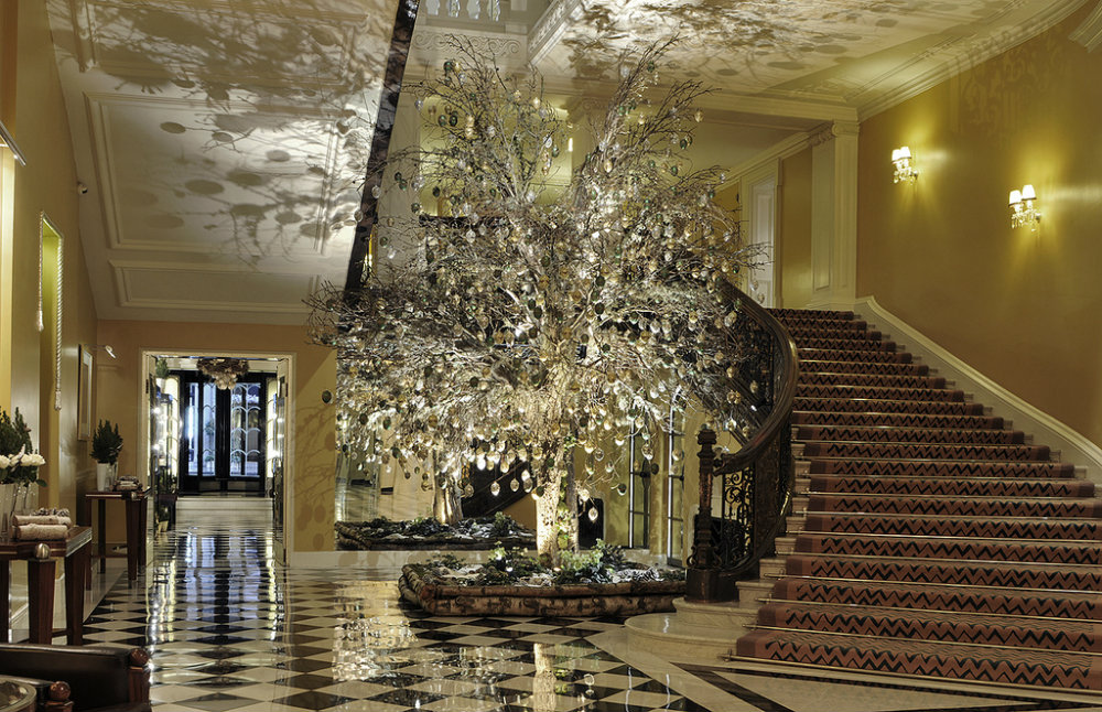 Claridge's Christmas Trees Through The Years 05