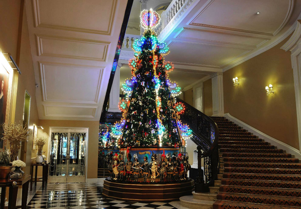 Claridge's Christmas Trees Through The Years 06