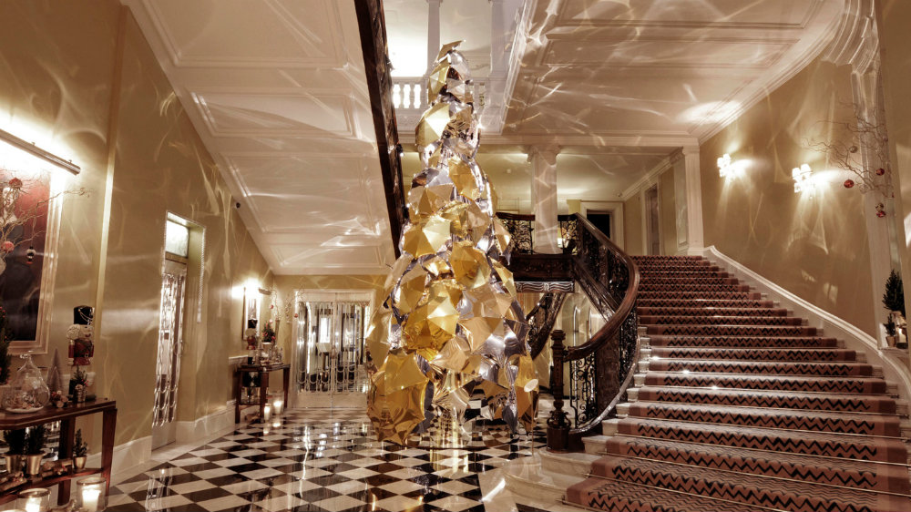 Claridge's Christmas Trees Through The Years 08