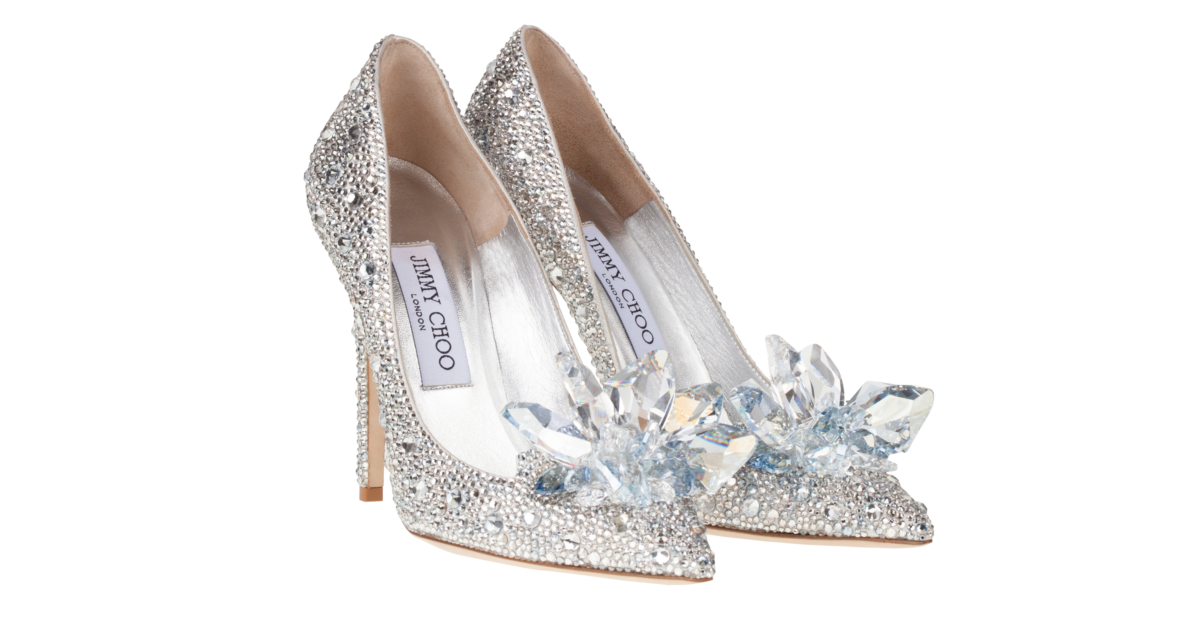 jimmy choo cinderella wedding shoes