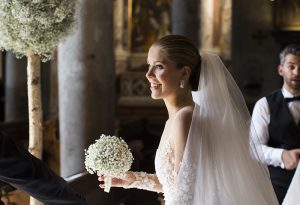 Viktoria Swarovski Got Married in a Gown Covered in Swarovski Crystals