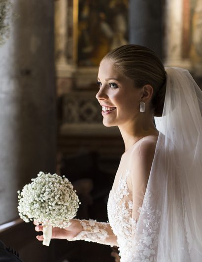 Viktoria Swarovski Got Married in a Gown Covered in Swarovski Crystals 02