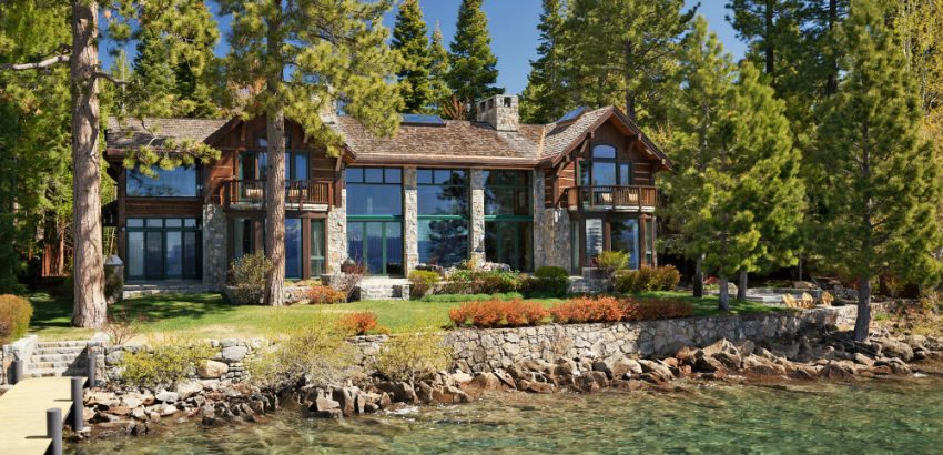 Celebrity Homes Instagram's Founder Lake Tahoe Retreat 00