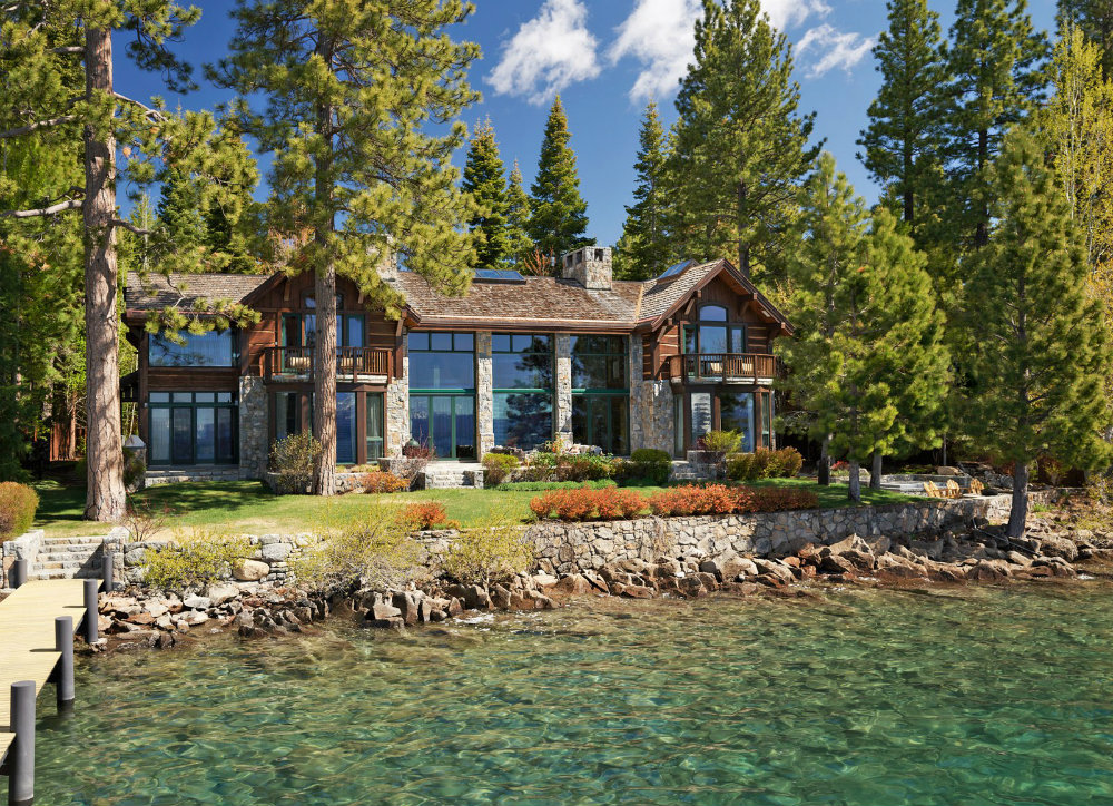 Celebrity Homes : Instagram's Founder Lake Tahoe Retreat