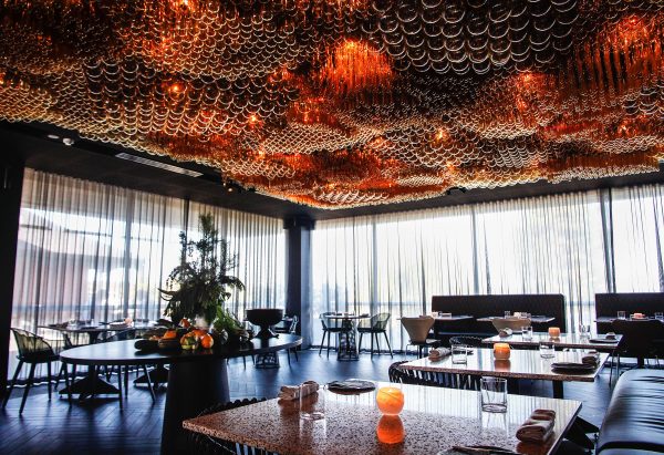 Dramatic Chandeliers in Restaurants Across the World