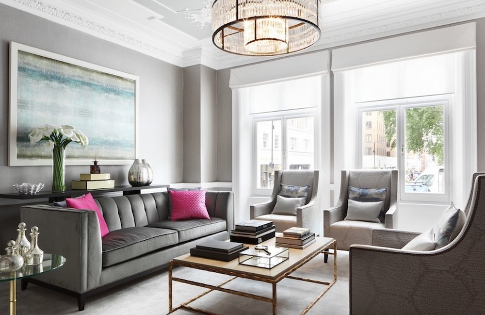 13 Dazzling Interior Designs that Highlight Statement Chandeliers 8