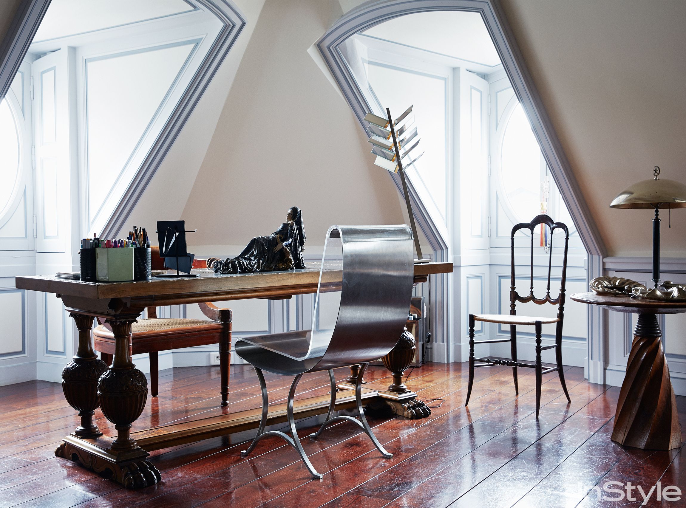 A Look into Christian Louboutin's Paris Penthouse