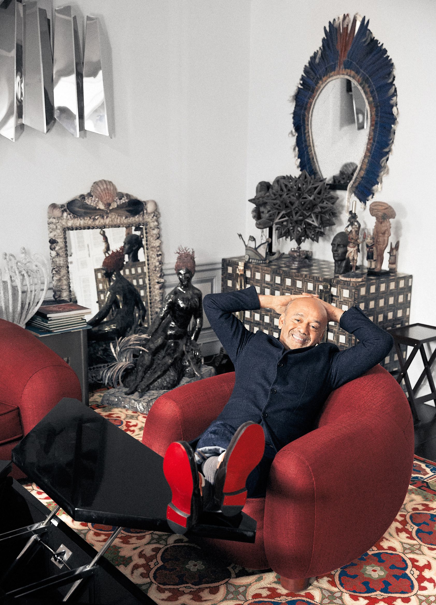 A Look into Christian Louboutin's Paris Penthouse