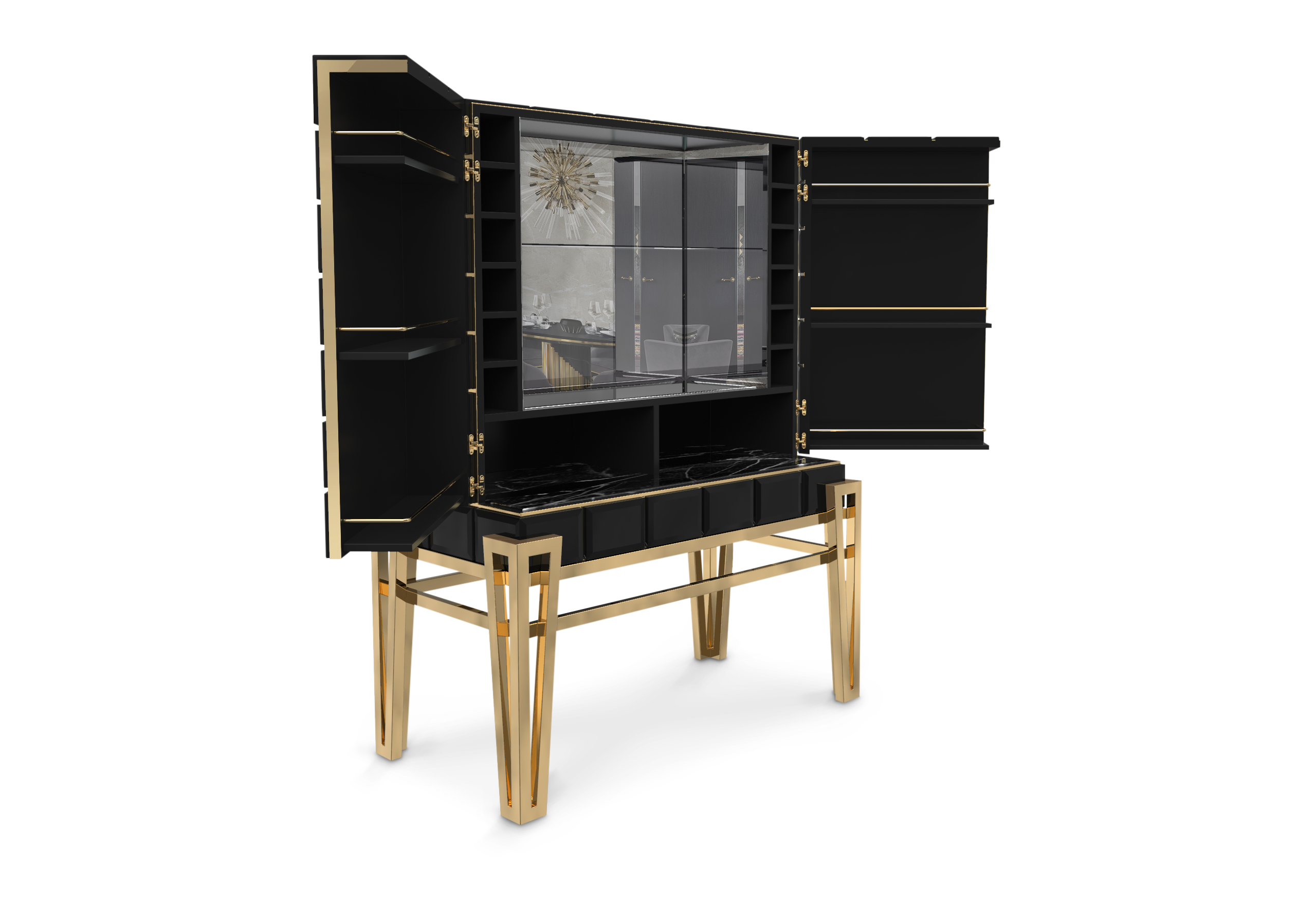 Luxury Design: Fall in Love with The Nubian Cabinet