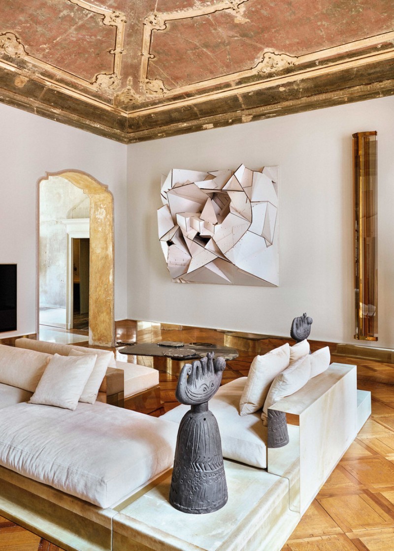 A Glimpse Of Vincenzo De Cotiis’ Dazzling Apartment In Milan