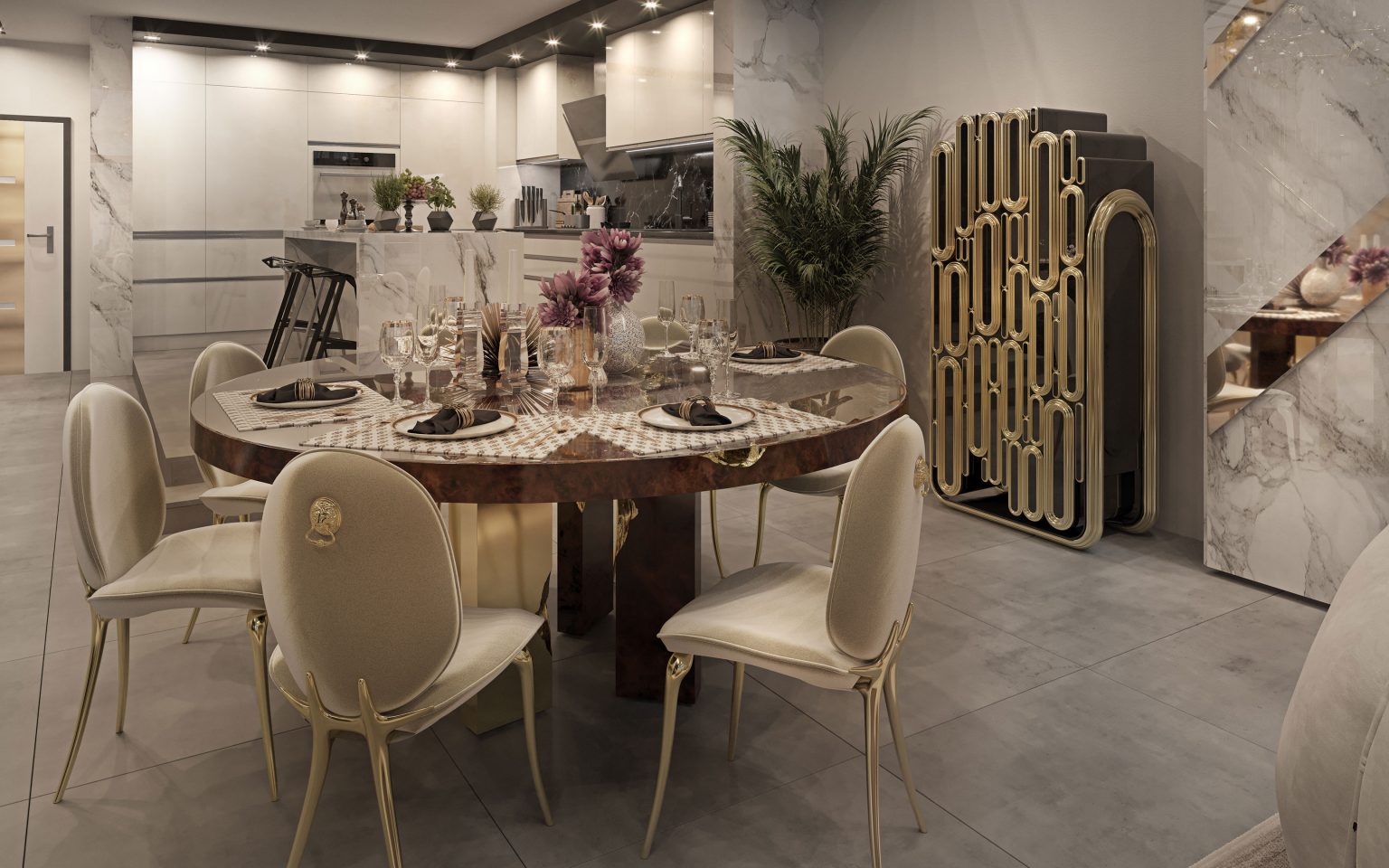 Luxurious Dining Room Ambiances You Need To See With Jean-Louis Deniot