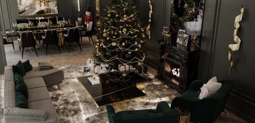 Elegant Christmas Tree for $250 | Clear | Luxury Czech Jewelry