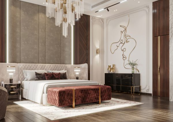 Grand Master Bedroom With The Most Exquisite Finishes