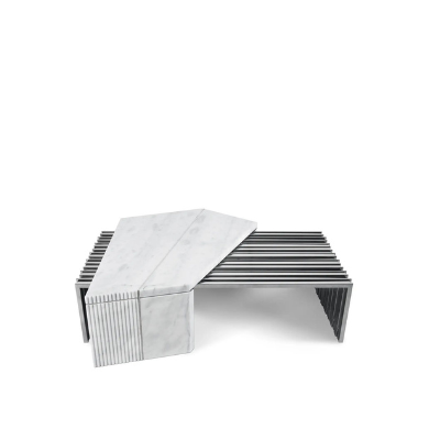 Outdoor Mayer Center Table from the Mysa Collection By LUXXU