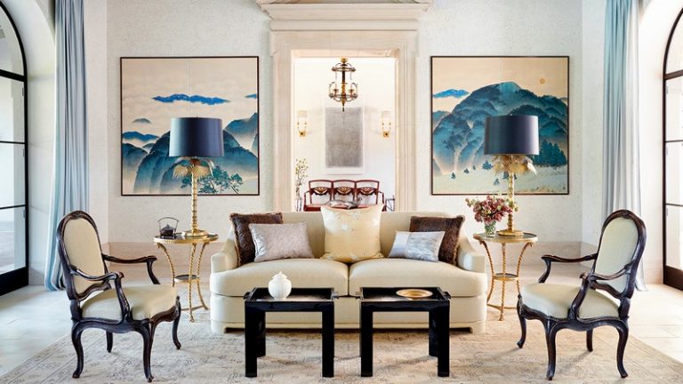 Classic Living Room With Neutral Tones The Best Interior Designers In California (Part IV)