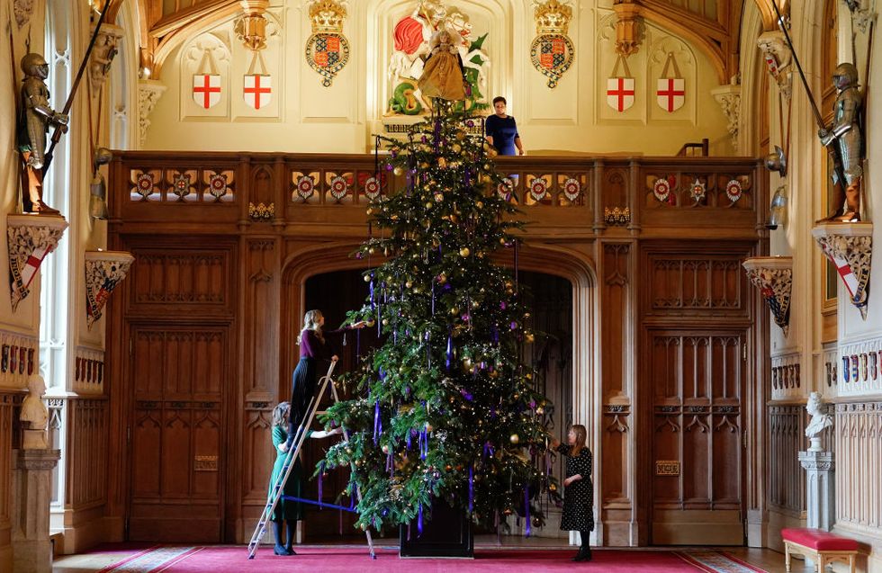 Christmas At Windsor: See The Castle Decorated For The Holidays!