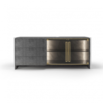 Algerone Sideboard by LUXXU - An elegant and spacious for you to display your favorite items