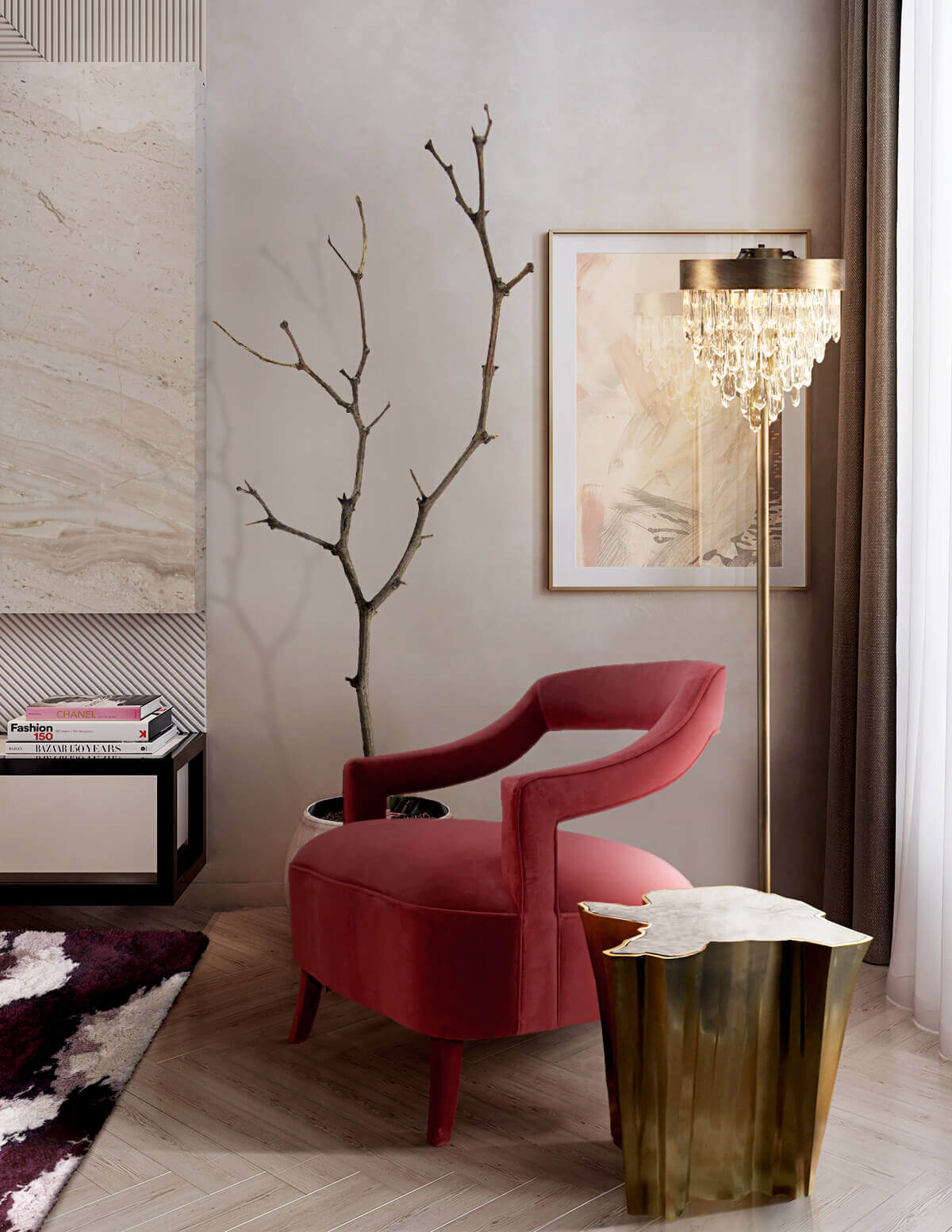 Exquisite Elegance: A Collection Of 50 Opulent Luxury Side Tables