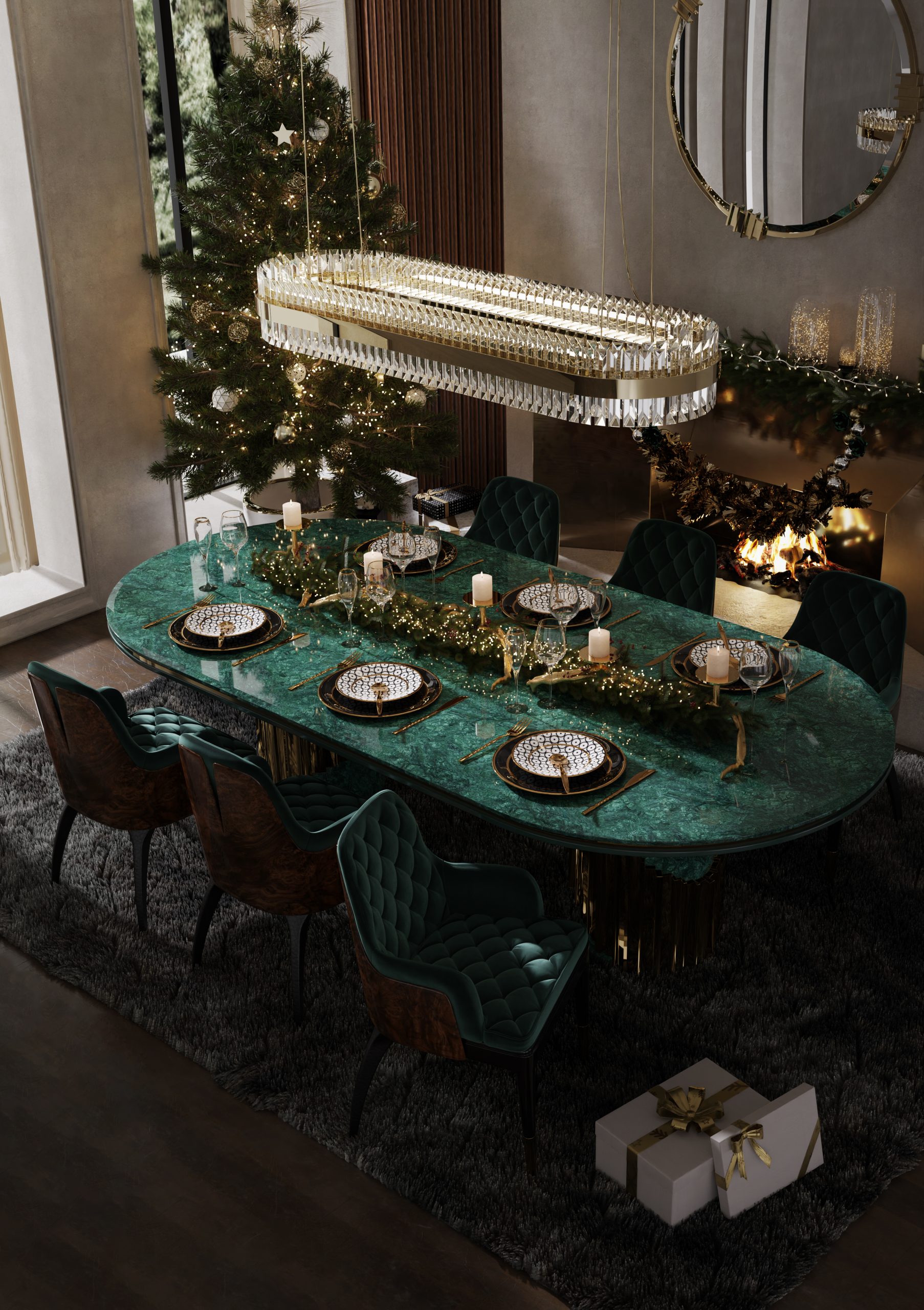 Elevate Your Celebrations: Must-Haves for a Luxurious Festive Dining Room