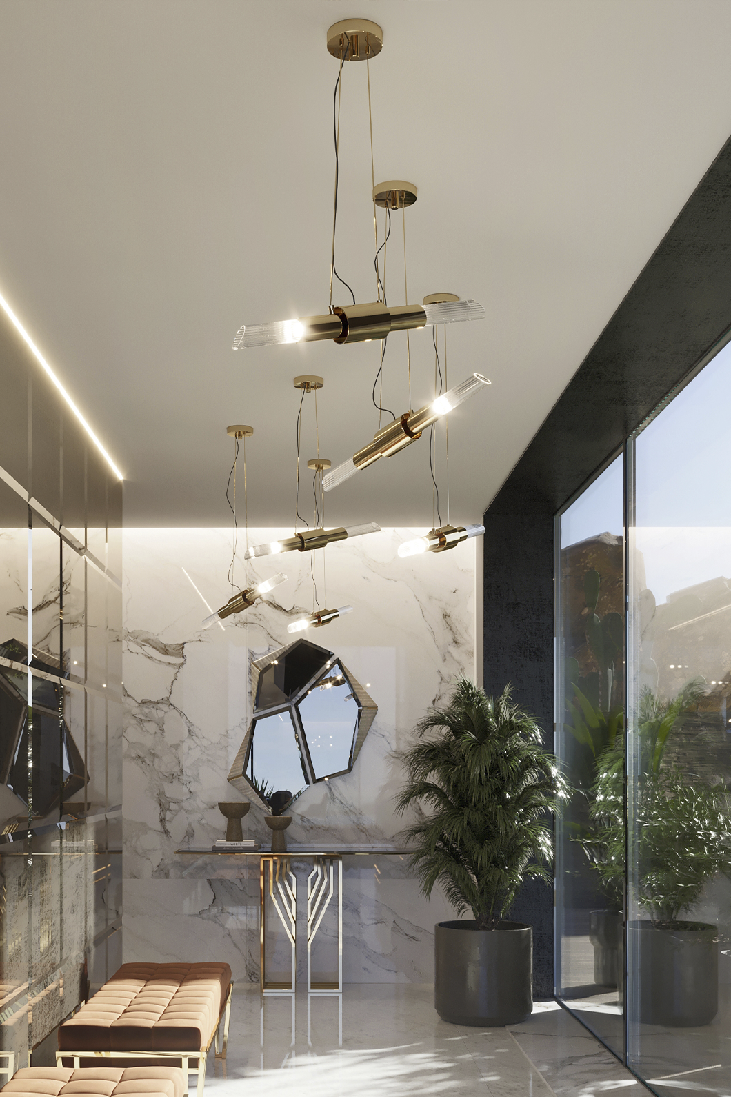 Exuberant Elegance in Pendant Form - The Tycho Collection by LUXXU Lighting