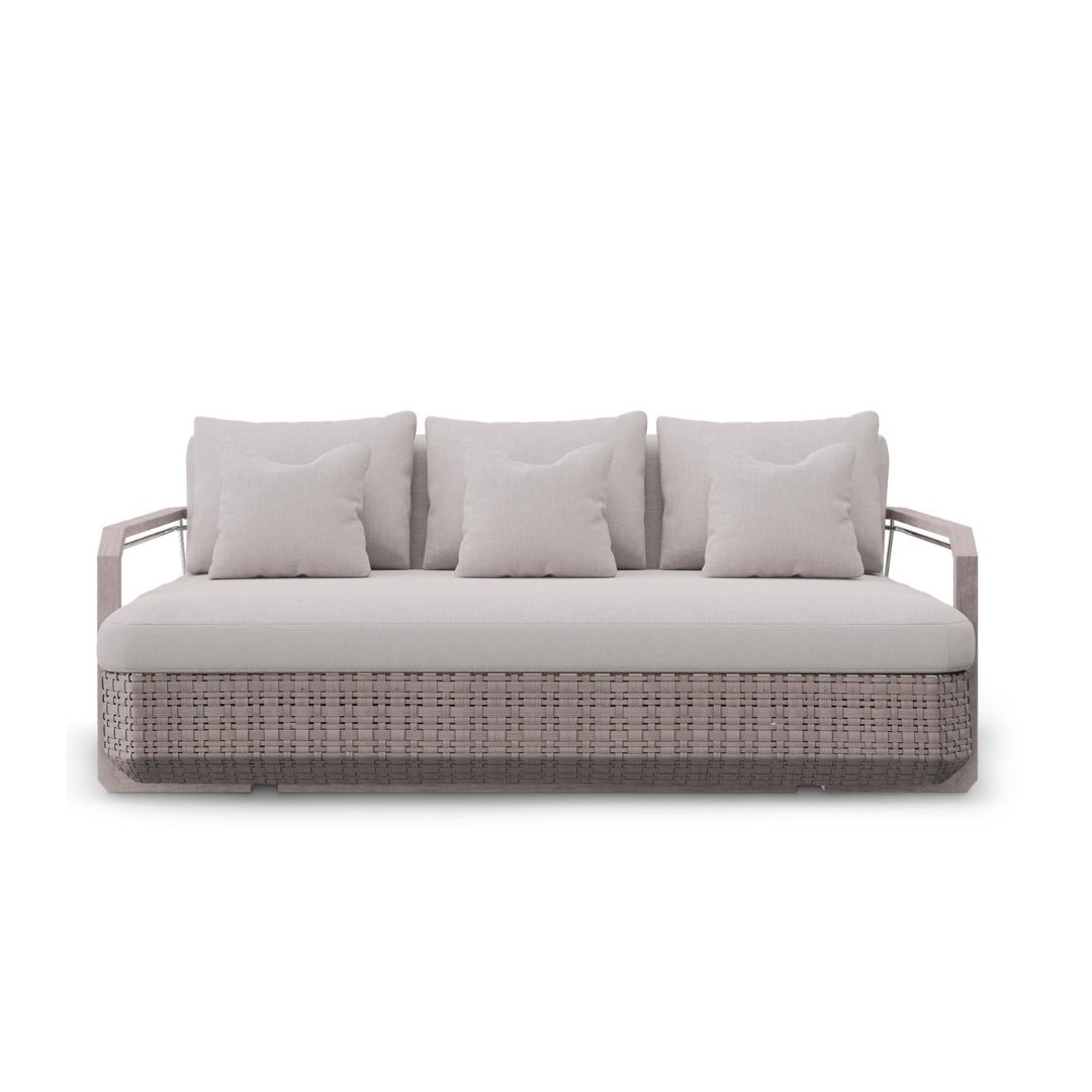 Hampton Wood Sofa from LUXXU's outdoor MYSA Collection