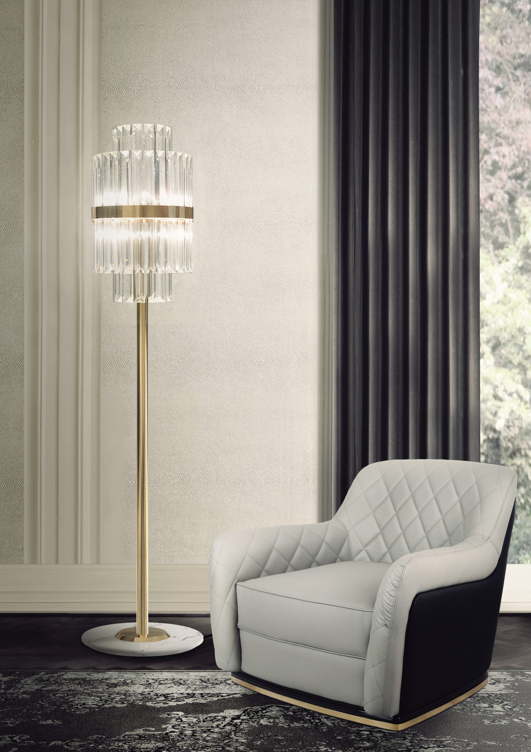 Floor Wall Lamp