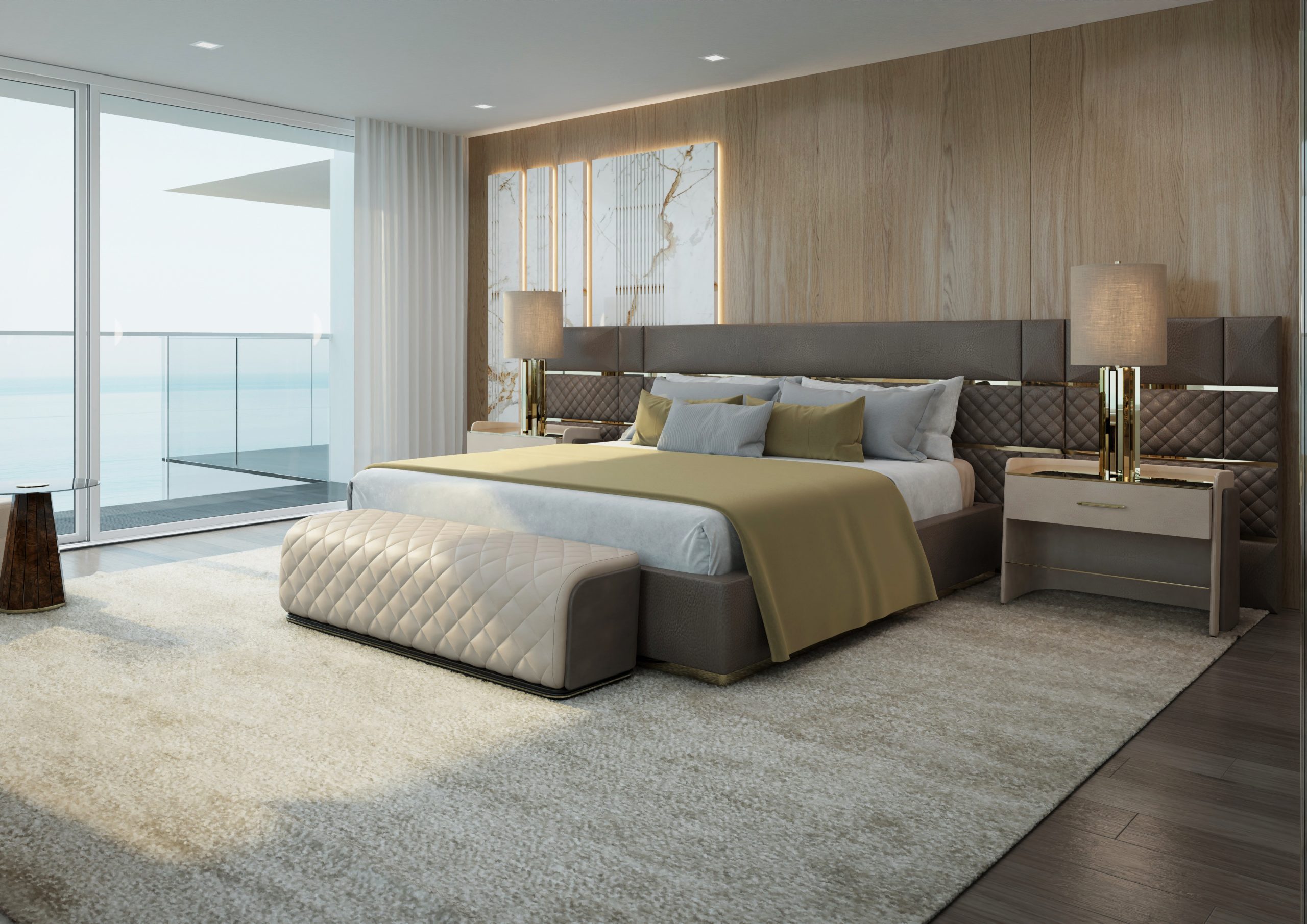 Heritage Penthouse in Liverpool - Master Suite Bedroom