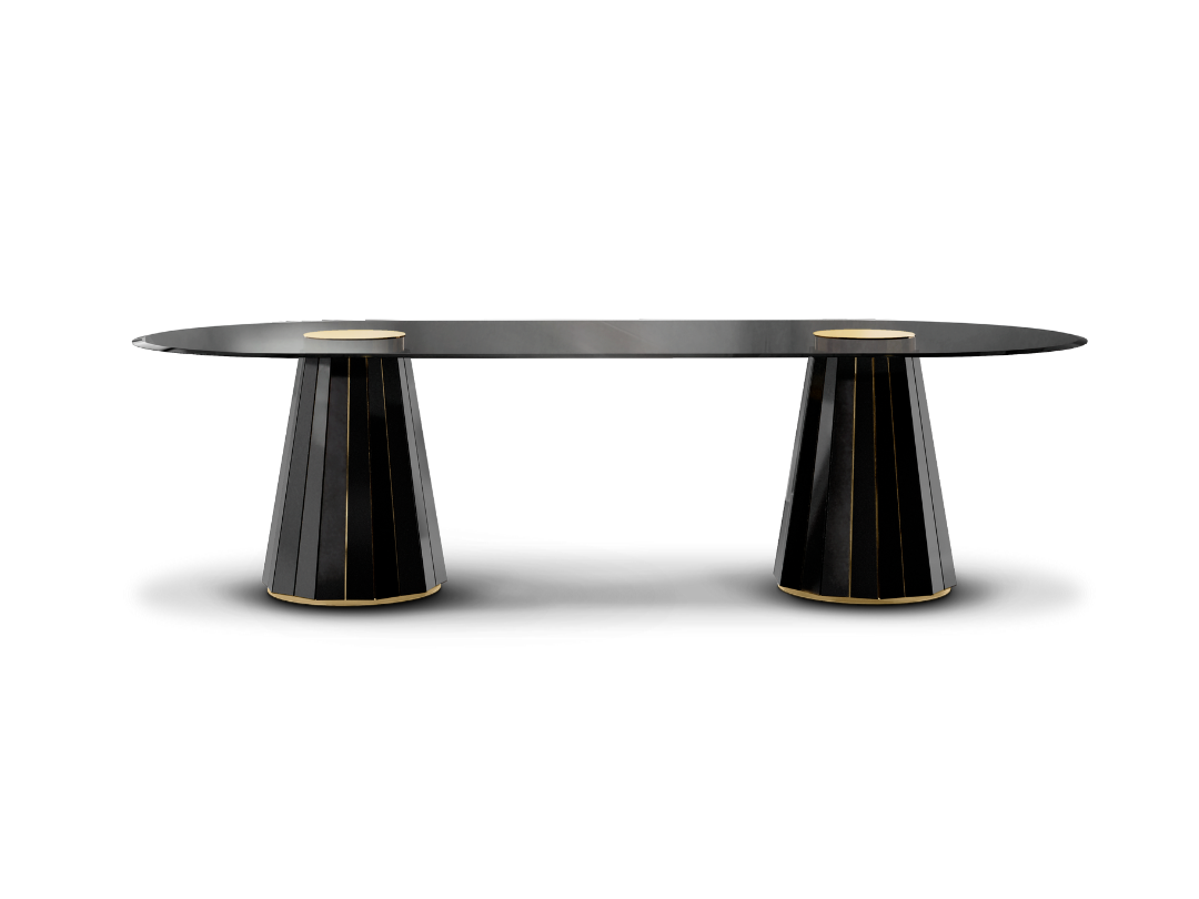 darian oval dining table