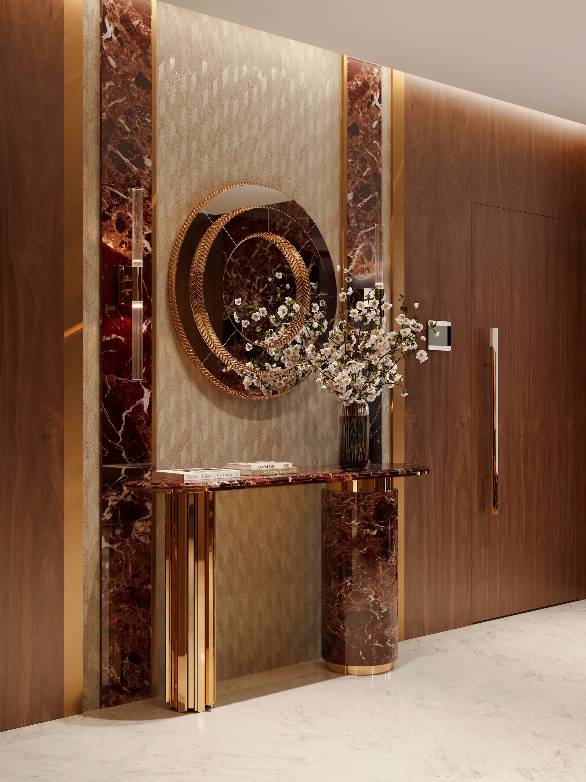 Luxurious Entrance Design with Empire