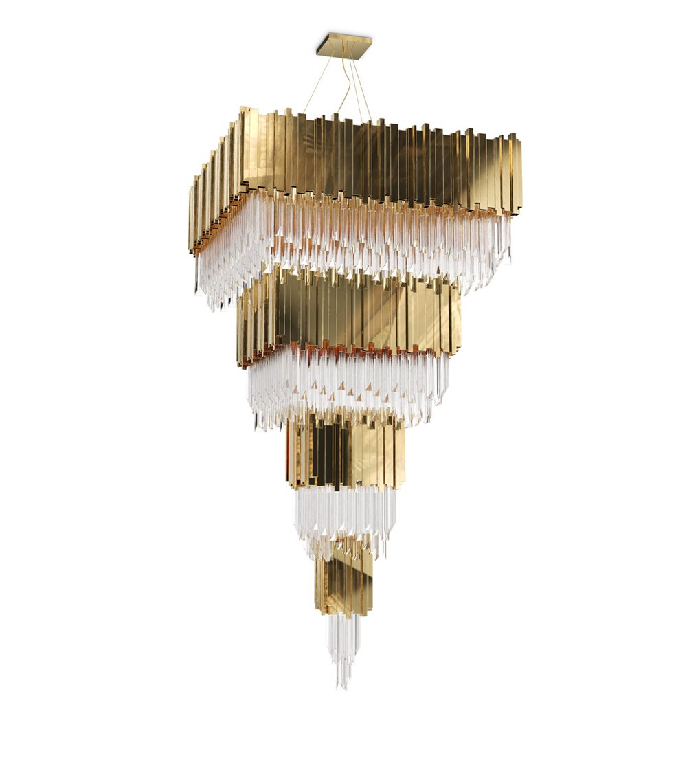 Empire Square Chandelier