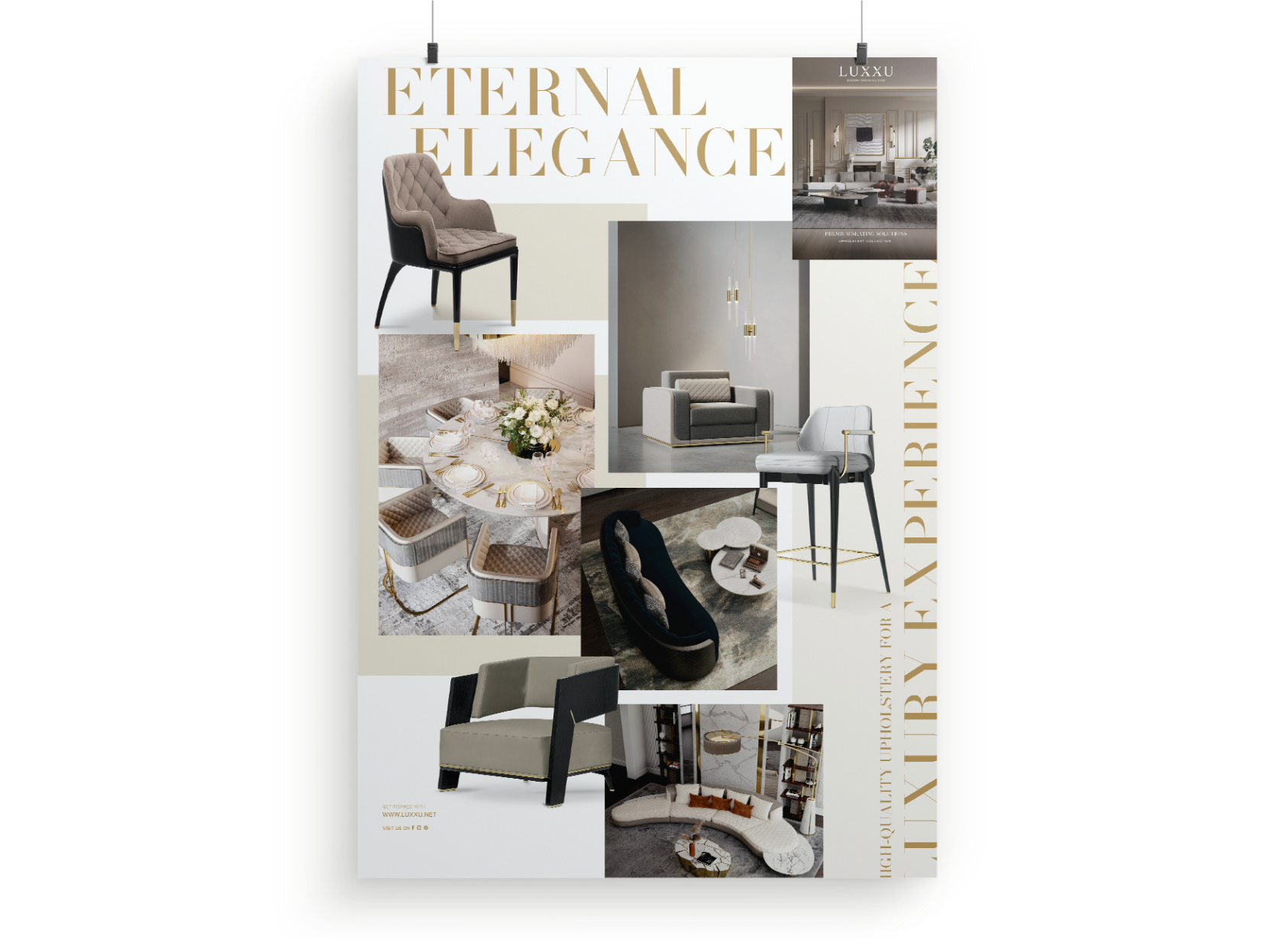 Modern Upholstery Collector Poster