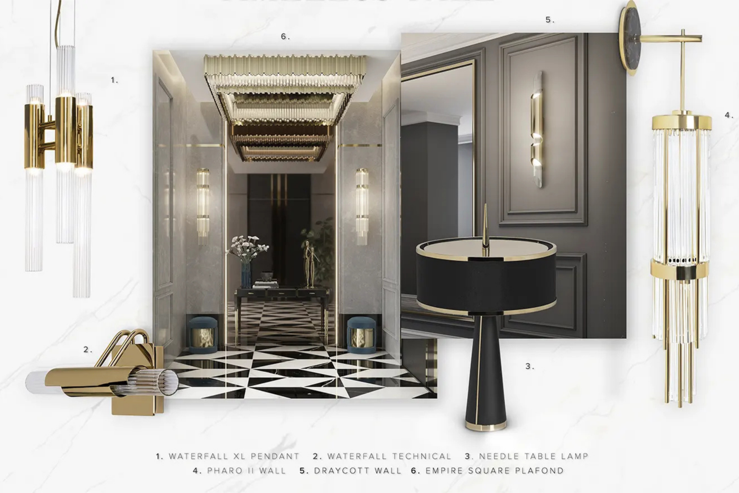 Statement Lighting for the Modern Classic Style