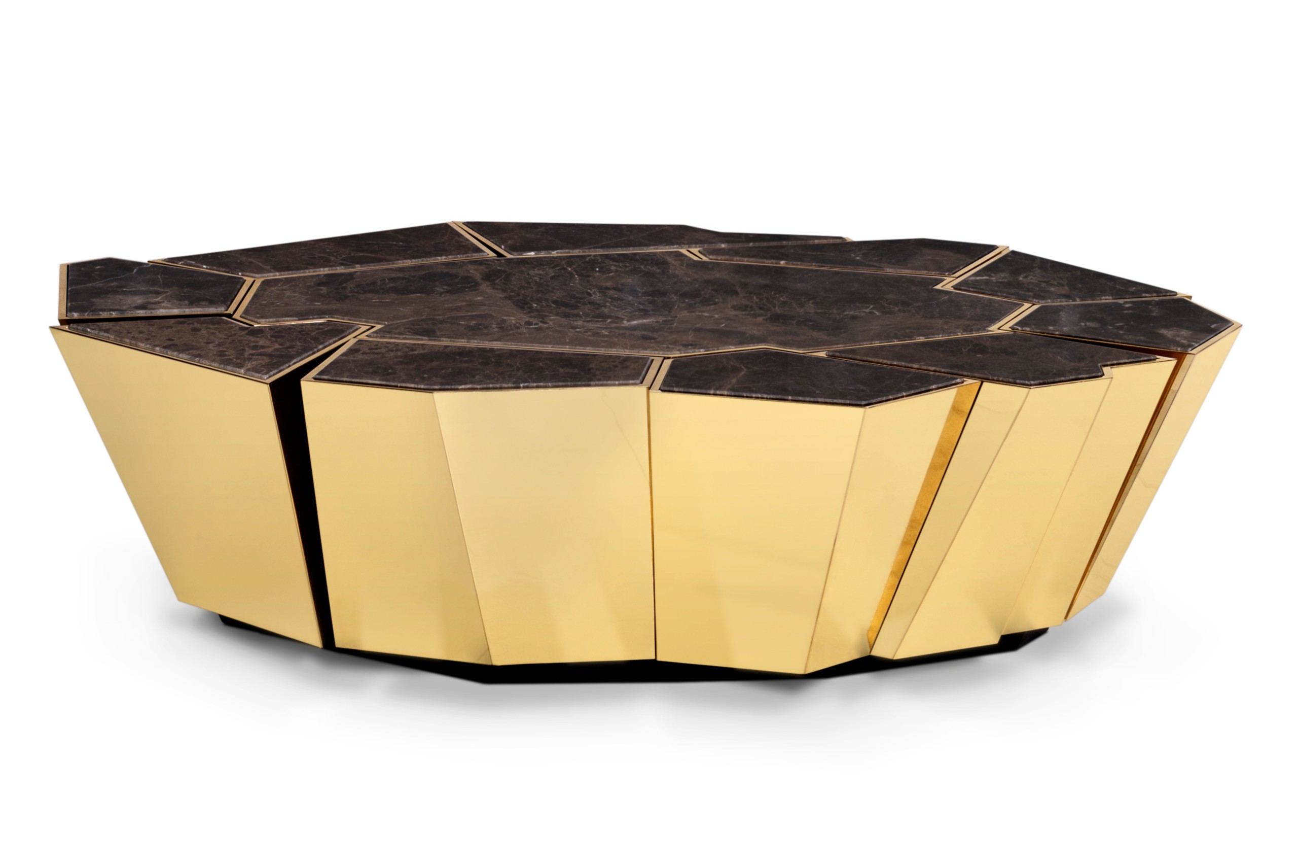 Crackle Center Table