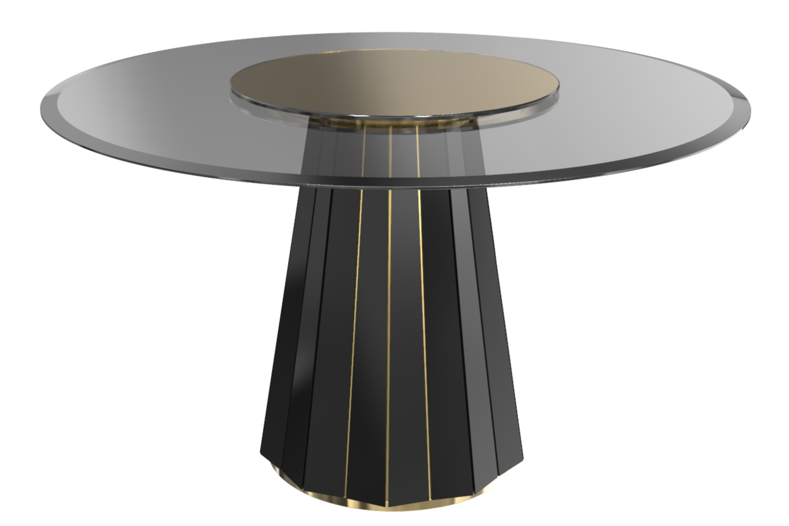 Darian Lazy Susan Dining Table