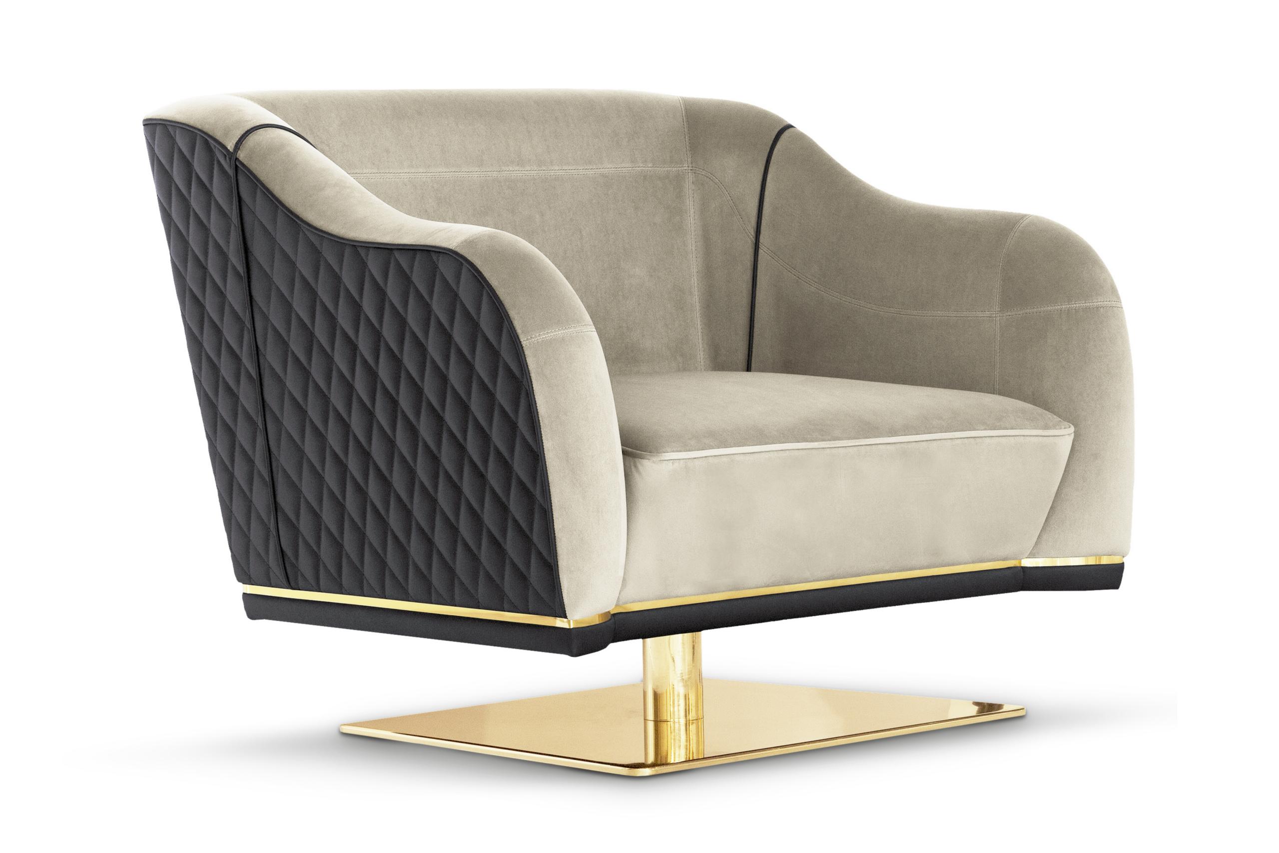 Saboteur Swivel Single Sofa