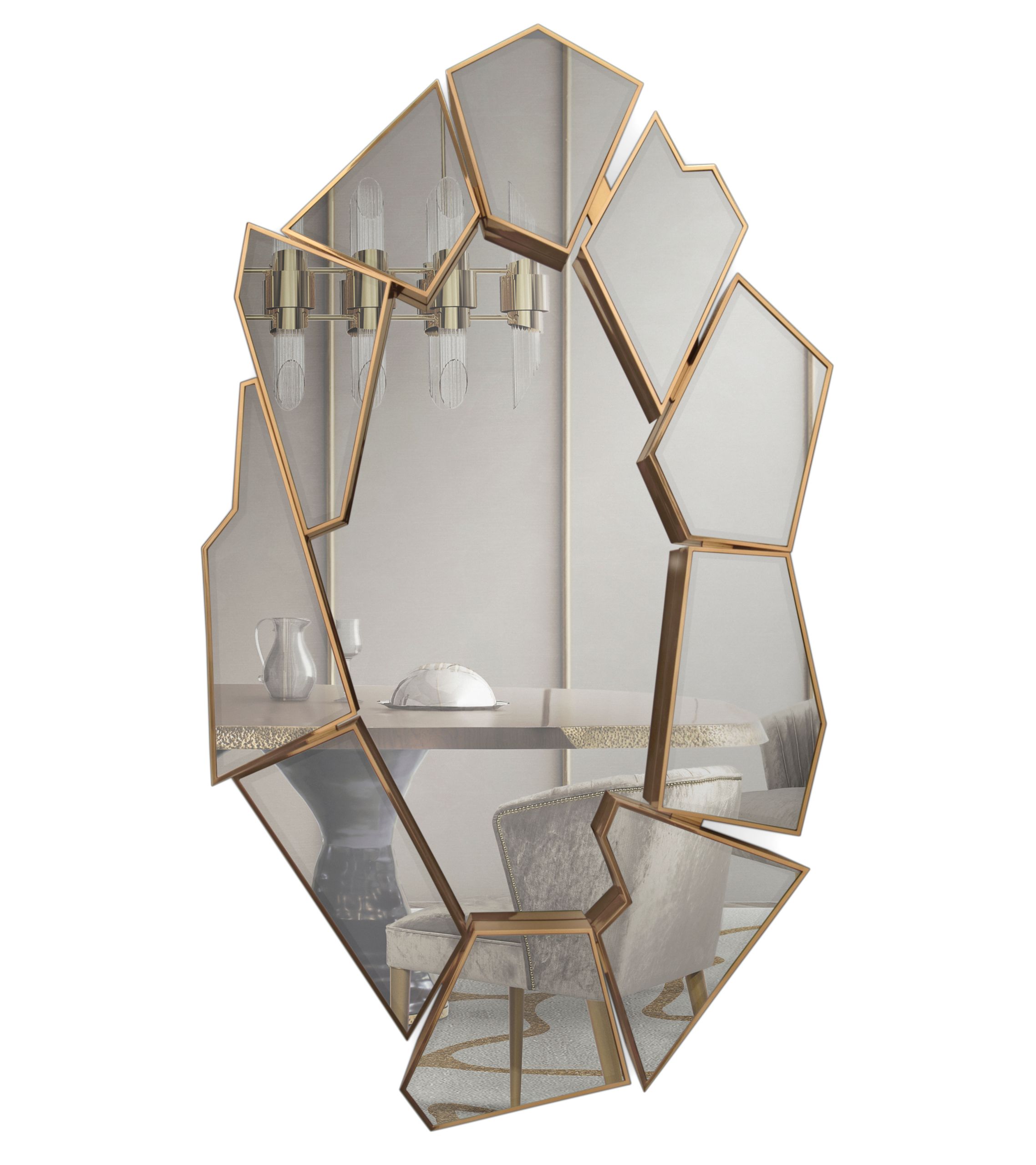 Crackle Mirror