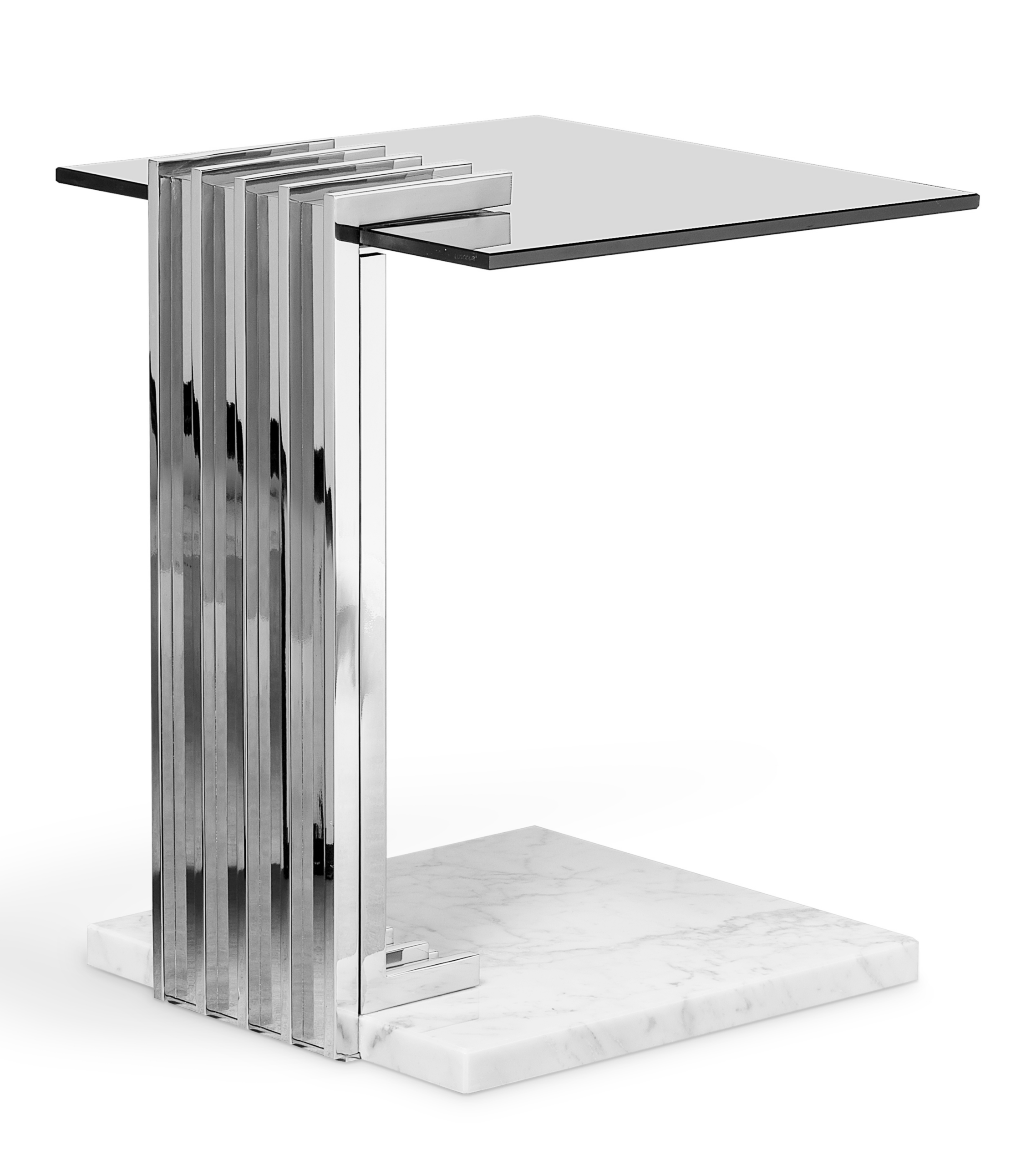 Vertigo Grey Side Table