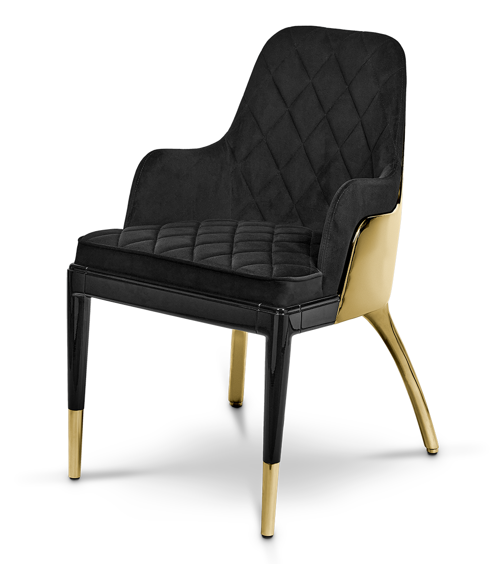 Charla Gold Dining Chair