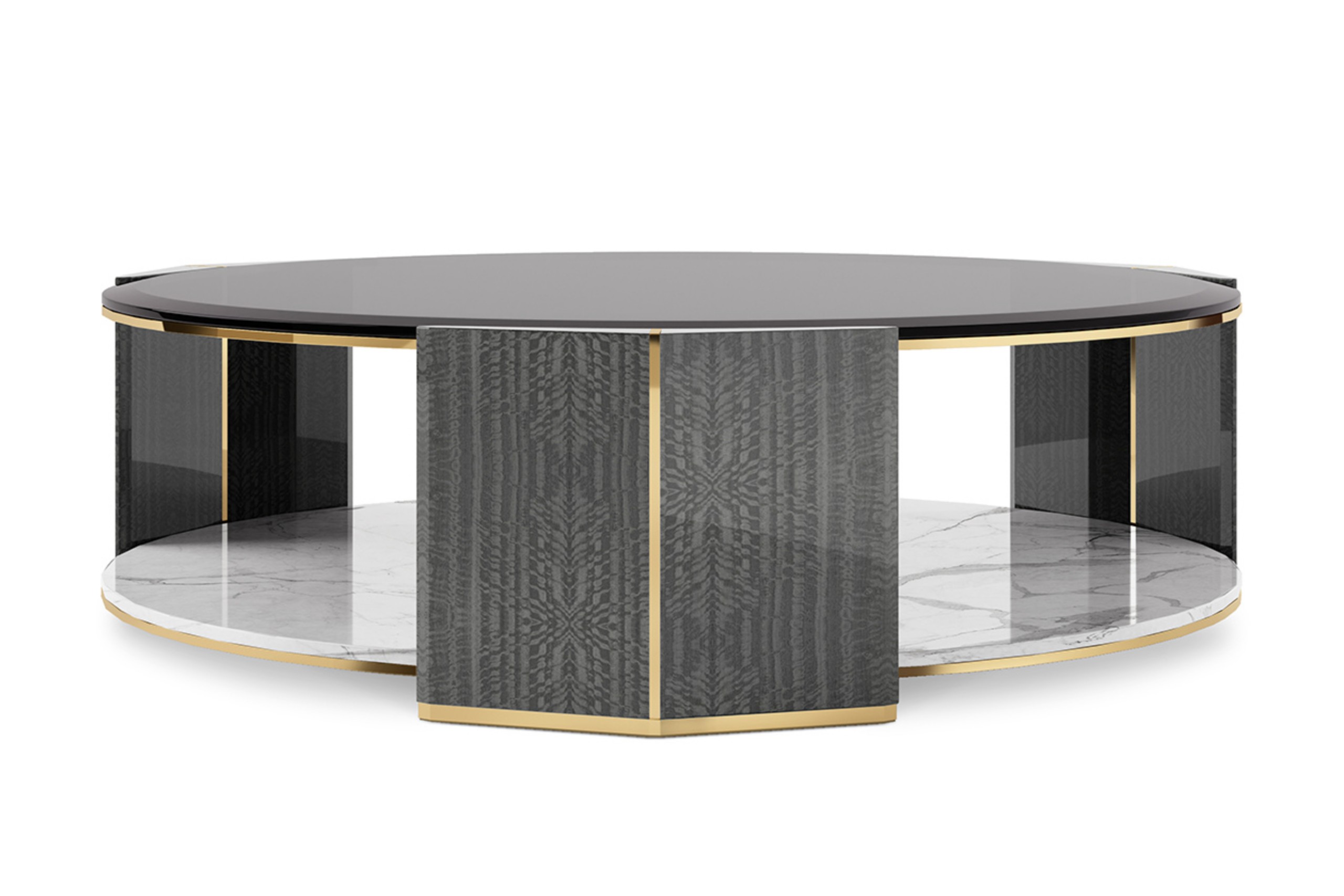Algerone I Wood Big Center Table