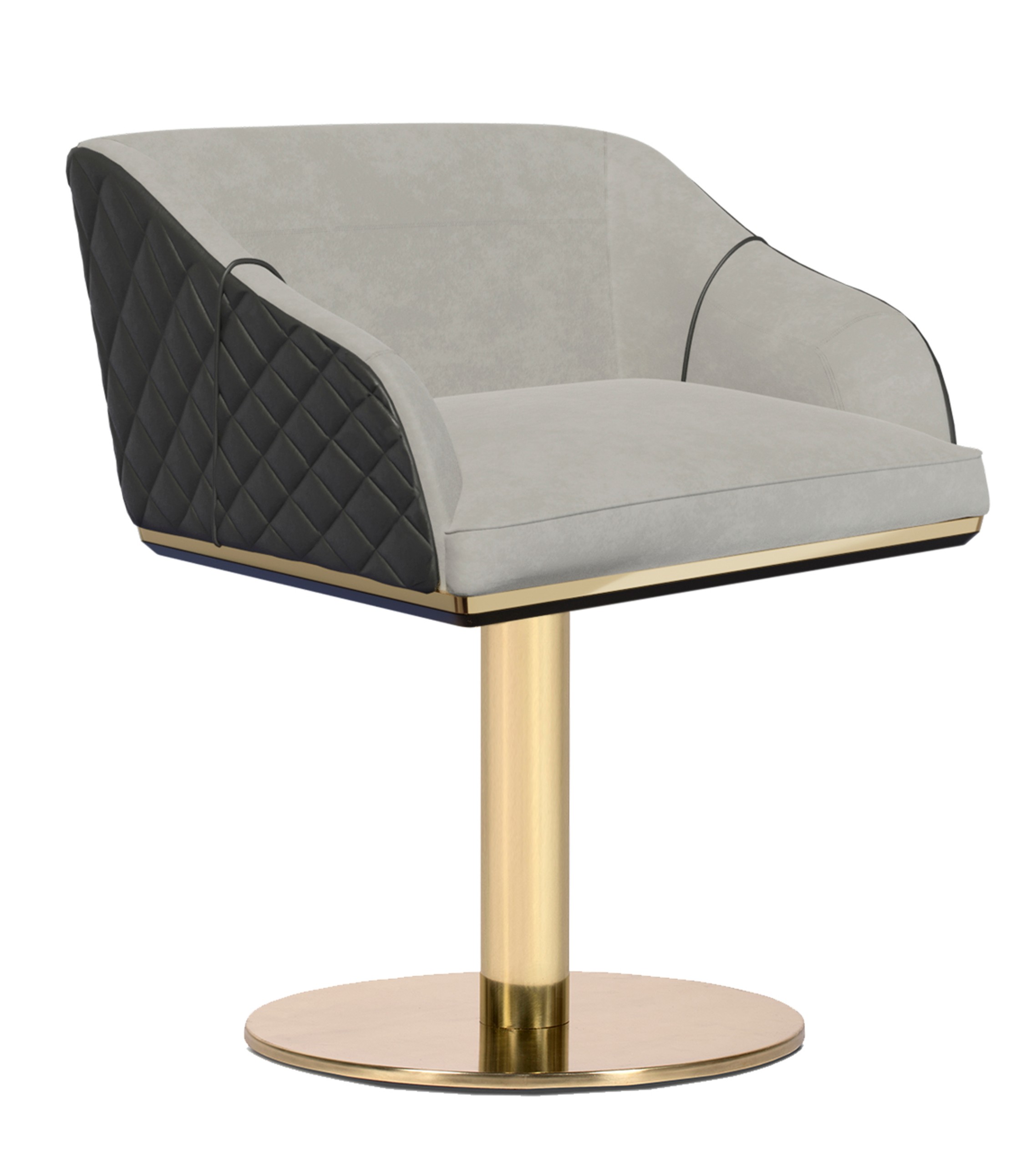 Saboteur Swivel Dining Chair