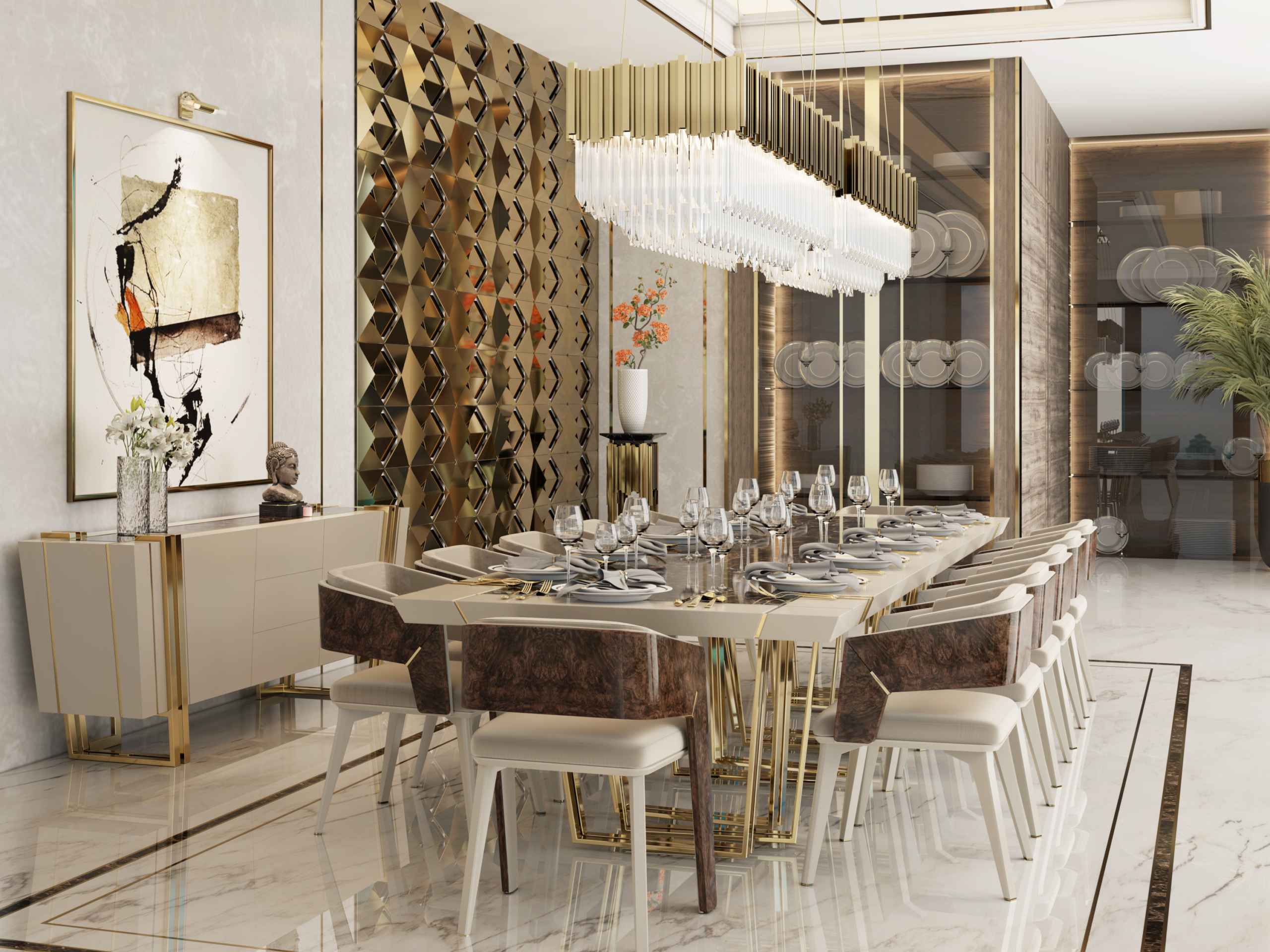 Luxury Dining Room at Premium Condo in Kuala Lumpur