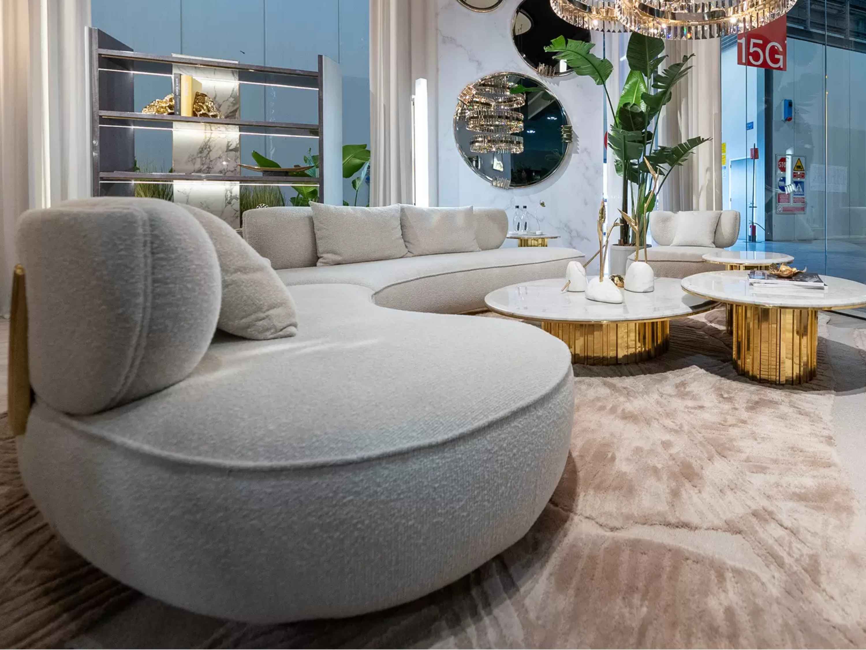 LUXXU’s Showcase of the Talie Round Sofa