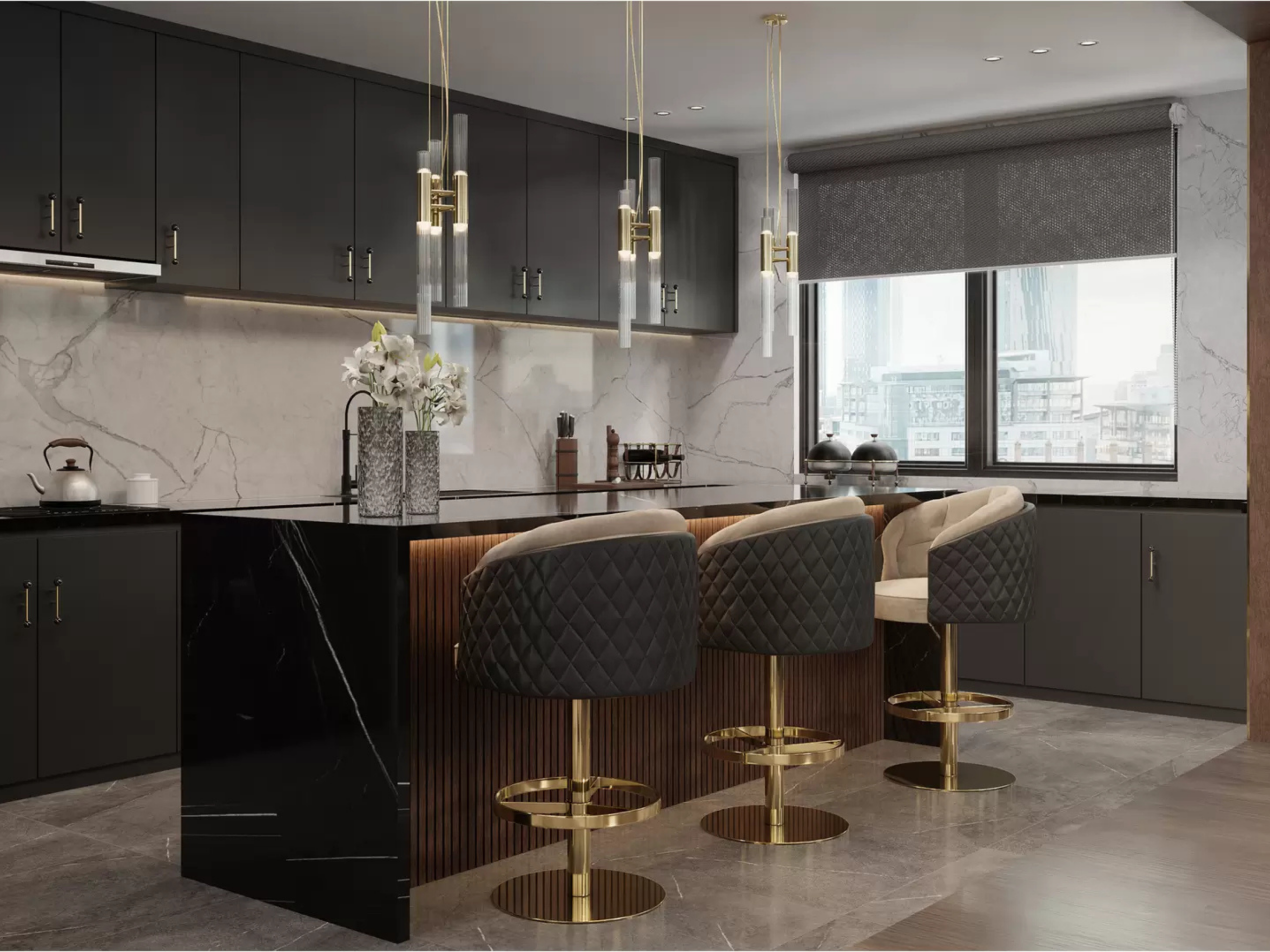 Modern Kitchen Apartment